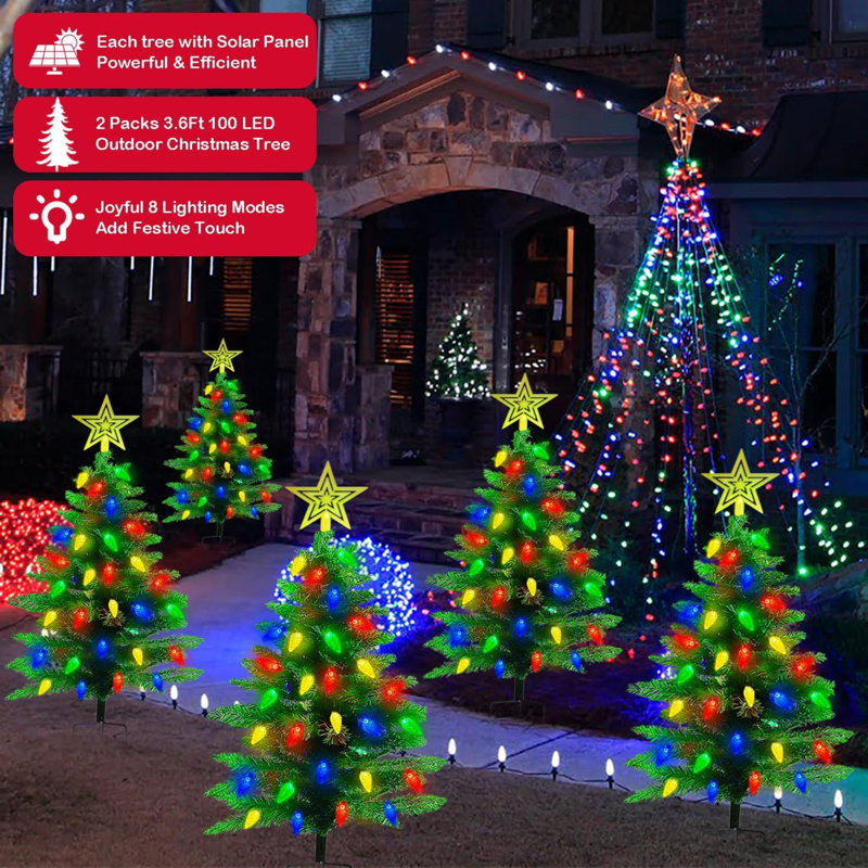 Solar christmas lights clearance best sale